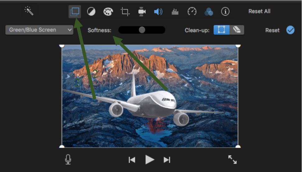 imovie green screen video editor